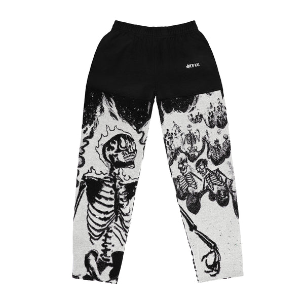 "Flaming Skeletons" sweatpants 1 of 1 (L)